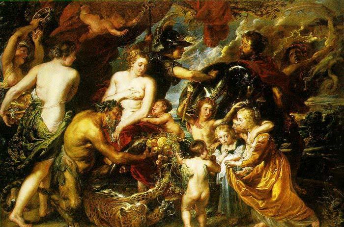 Peter Paul Rubens Allegory on the Blessings of Peace France oil painting art